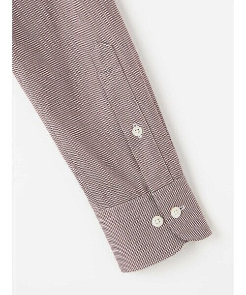 Aquascutum / アクアスキュータム シャツ・ブラウス | 【KING SIZE】TEC.3 Knit Houndstooth Shirt | 詳細9