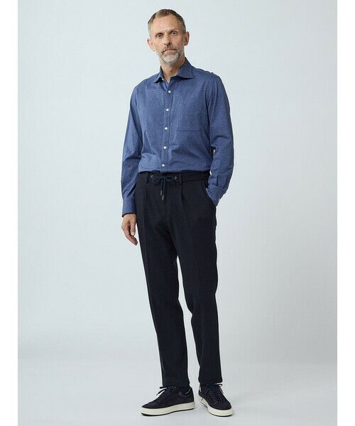 Aquascutum / アクアスキュータム スラックス・ドレスパンツ | 【KING SIZE】TEC.3 Knit Box Pique Pants | 詳細1