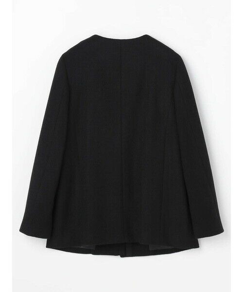 Aquascutum / アクアスキュータム テーラードジャケット | カシミヤツィード ラウンドネックジャケット | 詳細1