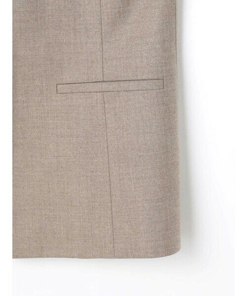 Aquascutum / アクアスキュータム テーラードジャケット | カシミヤ ストレッチ ノーカラーJK | 詳細4