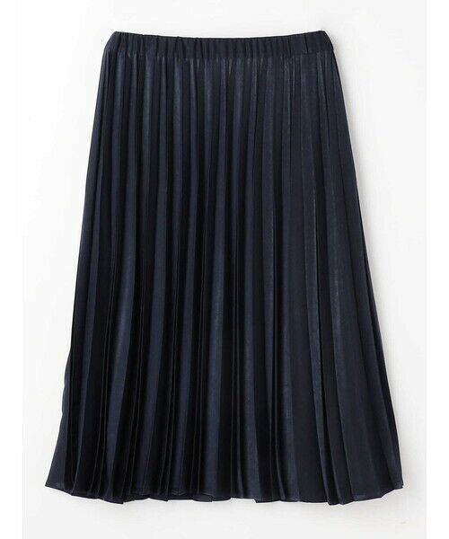Aquascutum / アクアスキュータム ミニ・ひざ丈スカート | スエードプリーツスカート | 詳細3