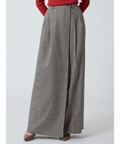 Aquascutum / アクアスキュータム その他パンツ | 【eclat掲載】ラップワイド ハウンドトゥース