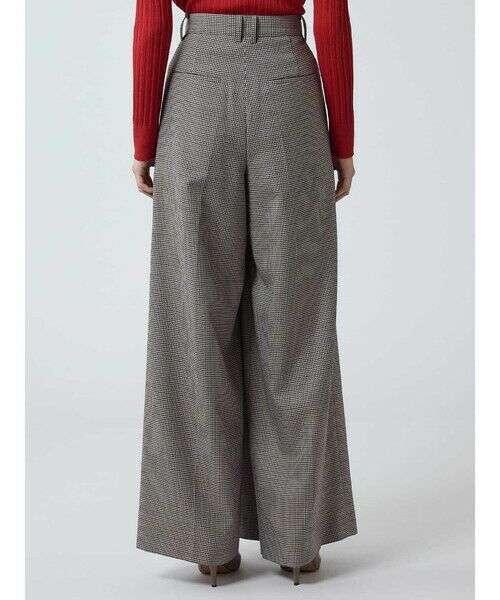Aquascutum / アクアスキュータム その他パンツ | 【eclat掲載】ラップワイド ハウンドトゥース | 詳細4