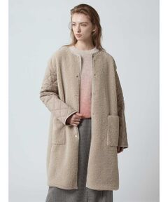 Aquascutum / アクアスキュータム その他アウター | PERTEX ボアキルティングコート