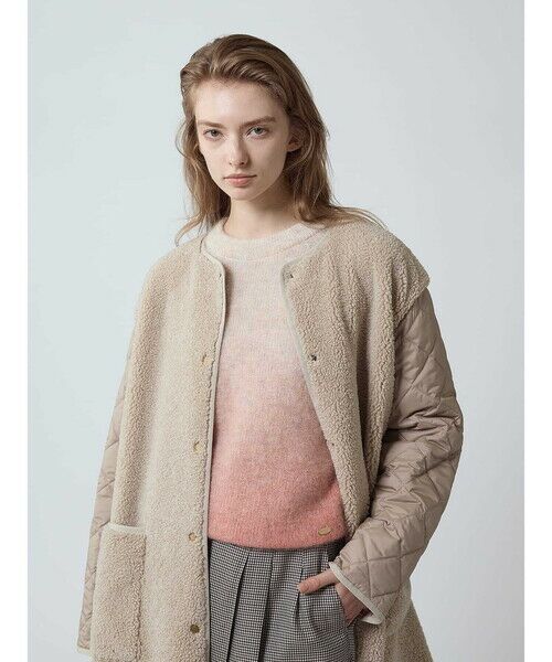 Aquascutum / アクアスキュータム その他アウター | PERTEX ボアキルティングコート | 詳細15