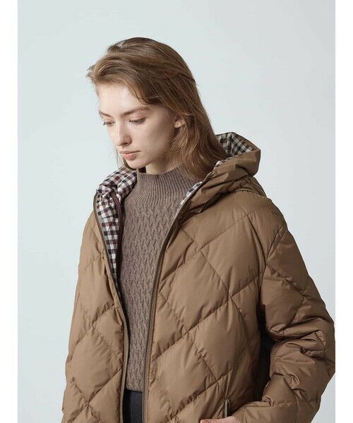 Aquascutum / アクアスキュータム その他アウター | クラブチェックリバーシブルダウン | 詳細2