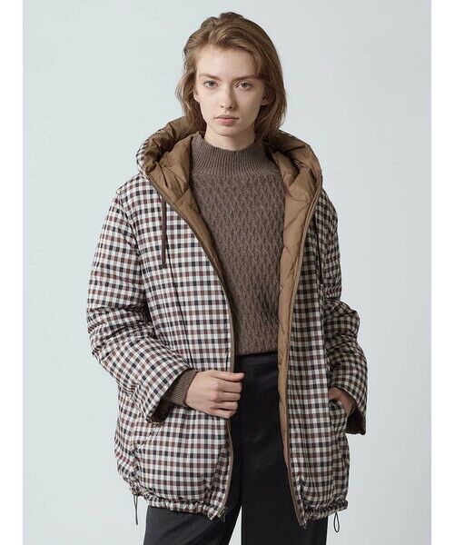 Aquascutum / アクアスキュータム その他アウター | クラブチェックリバーシブルダウン | 詳細3