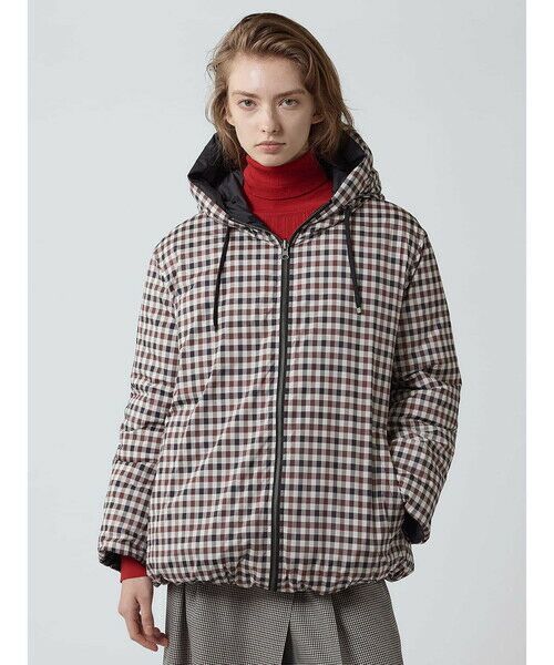 Aquascutum / アクアスキュータム その他アウター | クラブチェックリバーシブルダウン | 詳細4