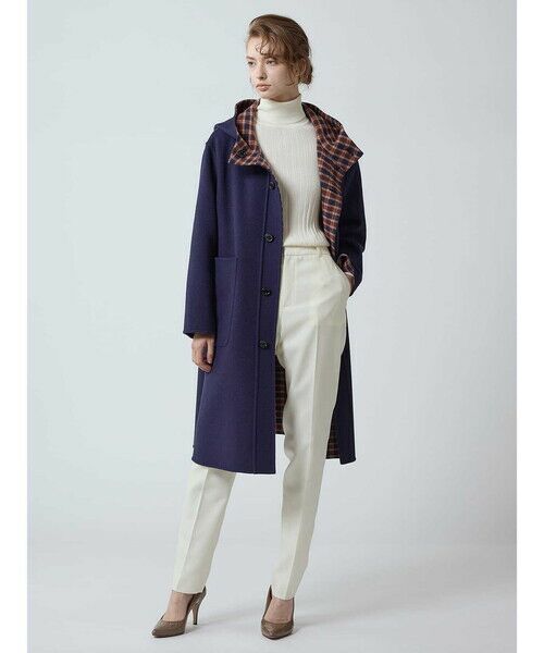 Aquascutum / アクアスキュータム その他アウター | リバーシブルダッフルコート | 詳細1