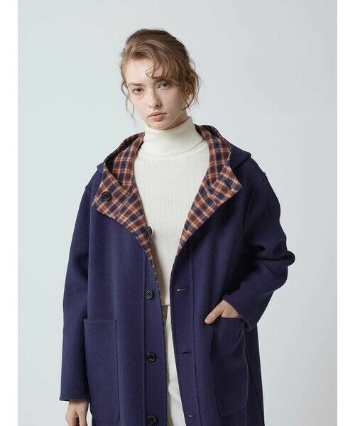 Aquascutum / アクアスキュータム その他アウター | リバーシブルダッフルコート | 詳細2