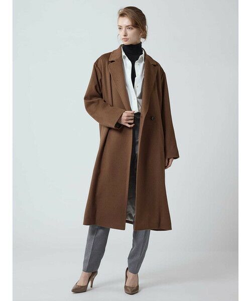 Aquascutum / アクアスキュータム その他アウター | COLOMBO カシミヤガウンチェスターコート | 詳細1