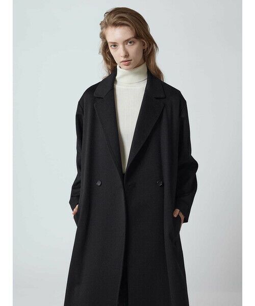 Aquascutum / アクアスキュータム その他アウター | COLOMBO カシミヤガウンチェスターコート | 詳細10