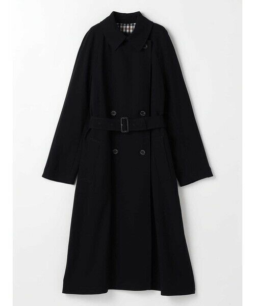 Aquascutum / アクアスキュータム その他アウター | トリアセ トレンチコート(ネイビー)