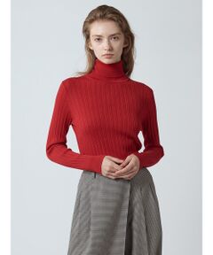 Aquascutum / アクアスキュータム ニット・セーター | リブニットタートル
