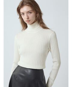 Aquascutum / アクアスキュータム ニット・セーター | リブニットタートル