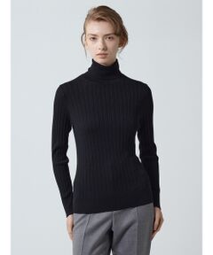 Aquascutum / アクアスキュータム ニット・セーター | リブニットタートル