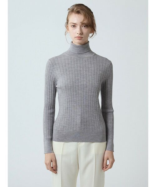 Aquascutum / アクアスキュータム ニット・セーター | リブニットタートル | 詳細21