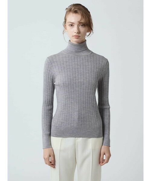 Aquascutum / アクアスキュータム ニット・セーター | リブニットタートル | 詳細28