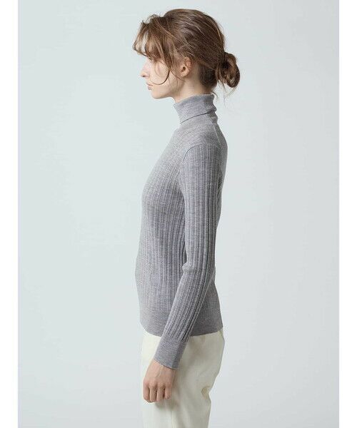 Aquascutum / アクアスキュータム ニット・セーター | リブニットタートル | 詳細29