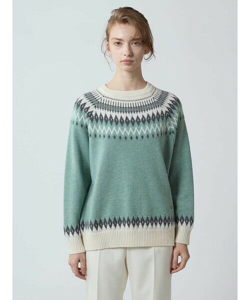 Aquascutum / アクアスキュータム ニット・セーター | フェアアイルニット | 詳細2