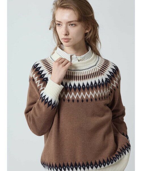 Aquascutum / アクアスキュータム ニット・セーター | フェアアイルニット | 詳細13