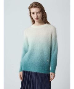 Aquascutum / アクアスキュータム ニット・セーター | グラデーションモヘアニット