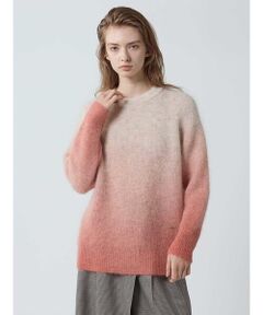 Aquascutum / アクアスキュータム ニット・セーター | グラデーションモヘアニット