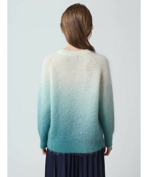 Aquascutum / アクアスキュータム ニット・セーター | グラデーションモヘアニット | 詳細4
