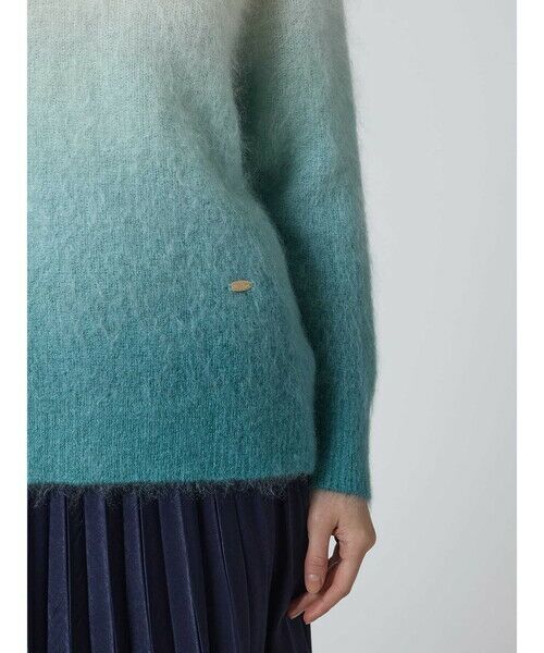 Aquascutum / アクアスキュータム ニット・セーター | グラデーションモヘアニット | 詳細5
