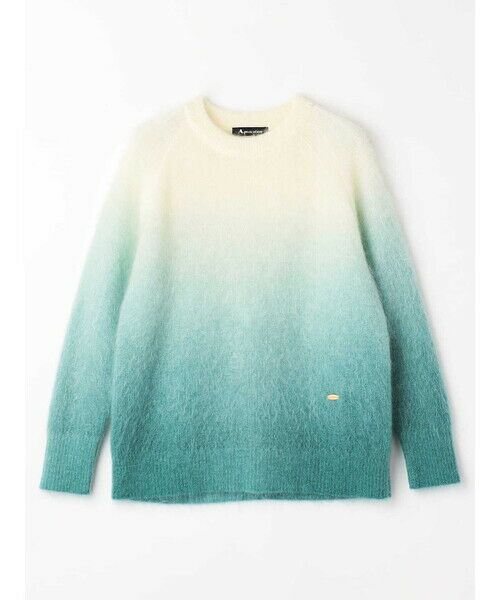 Aquascutum / アクアスキュータム ニット・セーター | グラデーションモヘアニット | 詳細6