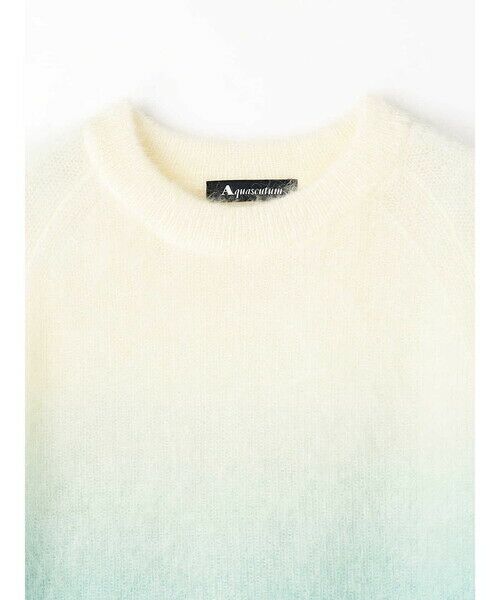 Aquascutum / アクアスキュータム ニット・セーター | グラデーションモヘアニット | 詳細8