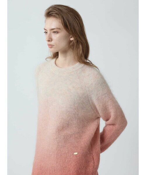 Aquascutum / アクアスキュータム ニット・セーター | グラデーションモヘアニット | 詳細12