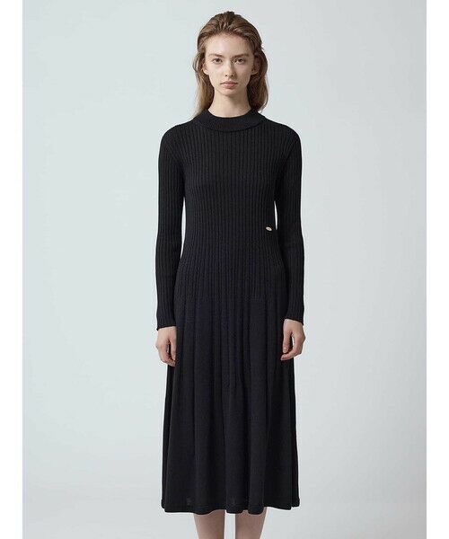 Aquascutum / アクアスキュータム ニット・セーター | ホールガーメント ニットワンピース | 詳細9