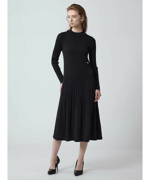 Aquascutum / アクアスキュータム ニット・セーター | ホールガーメント ニットワンピース | 詳細5