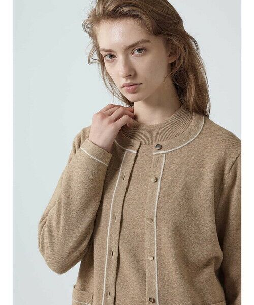 Aquascutum / アクアスキュータム ニット・セーター | ブリリアントニットカーディガン | 詳細1