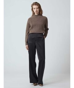 Aquascutum / アクアスキュータム ニット・セーター | ホールガーメントケーブルニット
