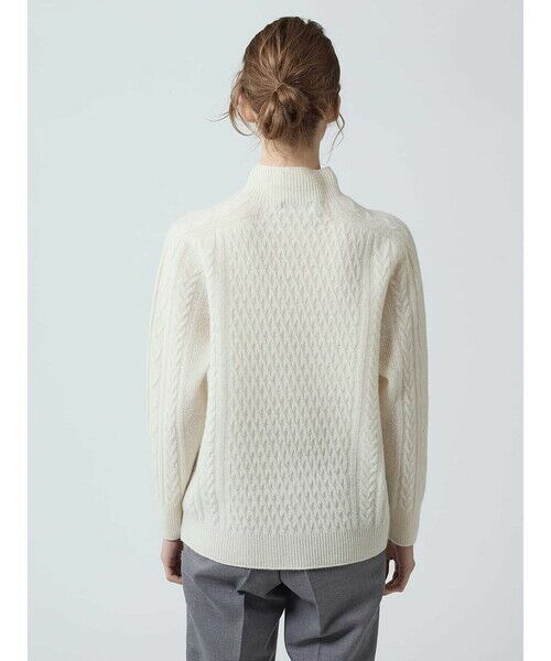 Aquascutum / アクアスキュータム ニット・セーター | ホールガーメントケーブルニット | 詳細11