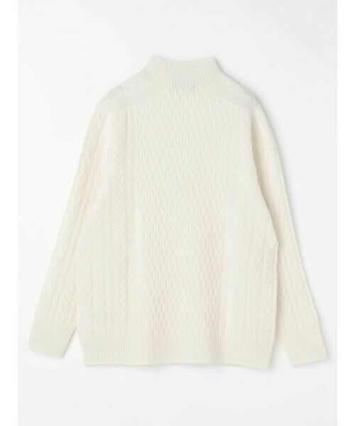 Aquascutum / アクアスキュータム ニット・セーター | ホールガーメントケーブルニット | 詳細14