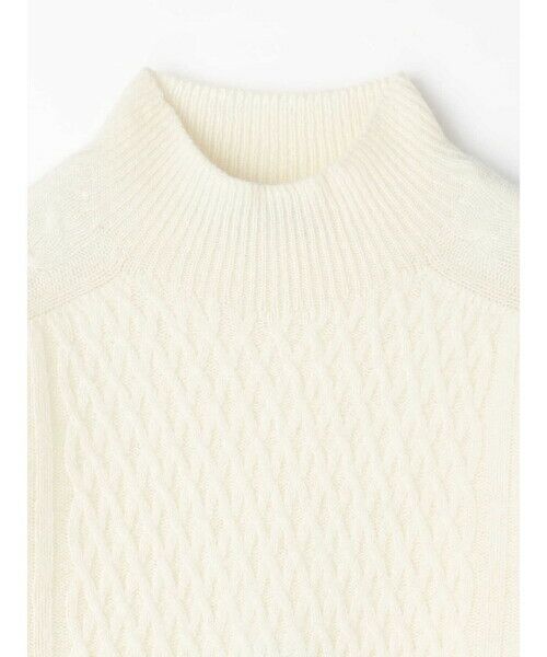 Aquascutum / アクアスキュータム ニット・セーター | ホールガーメントケーブルニット | 詳細15