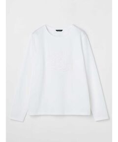 Aquascutum / アクアスキュータム カットソー | クレスト刺繍 長袖Tシャツ