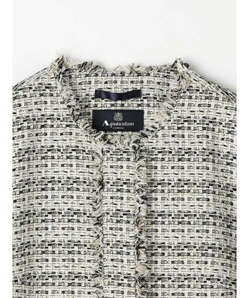 Aquascutum / アクアスキュータム テーラードジャケット | コットンツイードジャケット | 詳細8