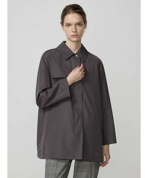Aquascutum / アクアスキュータム その他アウター | SORELAタフタ Ａラインコート | 詳細20