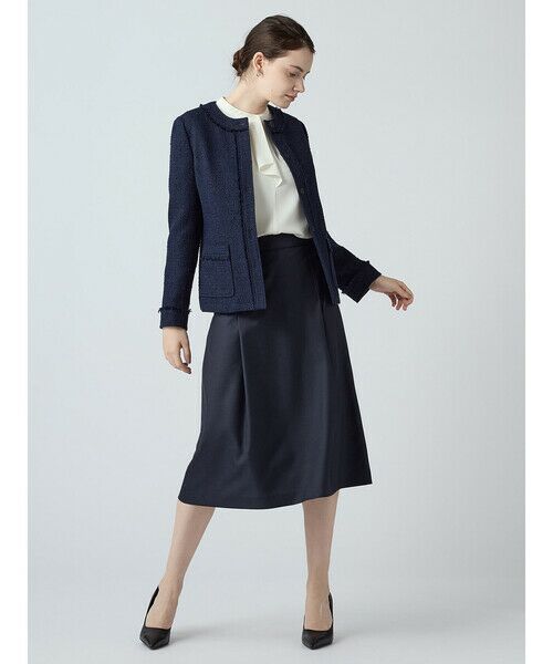 Aquascutum / アクアスキュータム テーラードジャケット | ラメブッチャーツィードジャケット | 詳細13