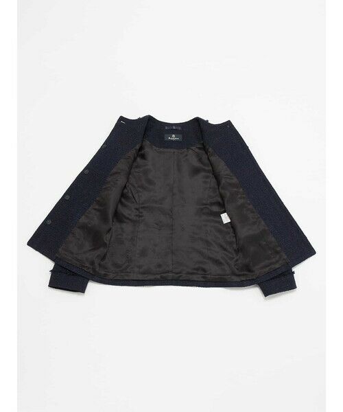Aquascutum / アクアスキュータム テーラードジャケット | ラメブッチャーツィードジャケット | 詳細3