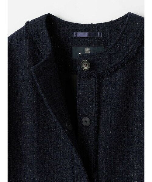 Aquascutum / アクアスキュータム テーラードジャケット | ラメブッチャーツィードジャケット | 詳細4