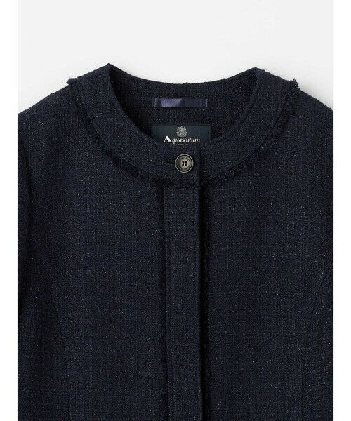 Aquascutum / アクアスキュータム テーラードジャケット | ラメブッチャーツィードジャケット | 詳細7
