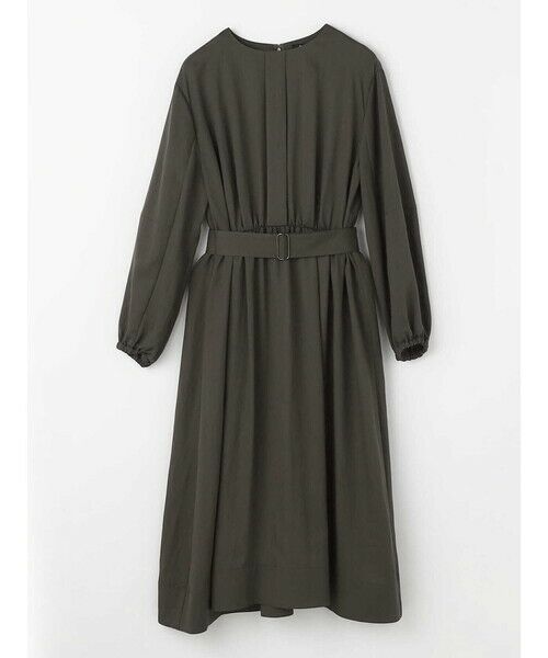 Aquascutum / アクアスキュータム ドレス | パフスリーブ ベルト付ドレス | 詳細6