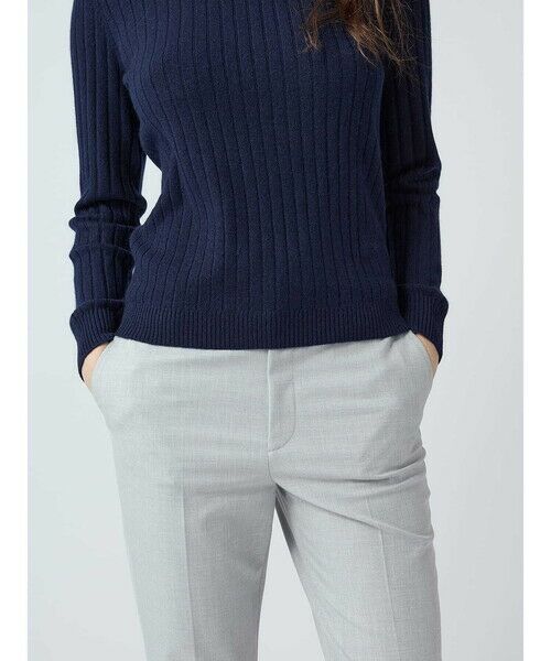 Aquascutum / アクアスキュータム その他パンツ | ツイル テーパードパンツ | 詳細2