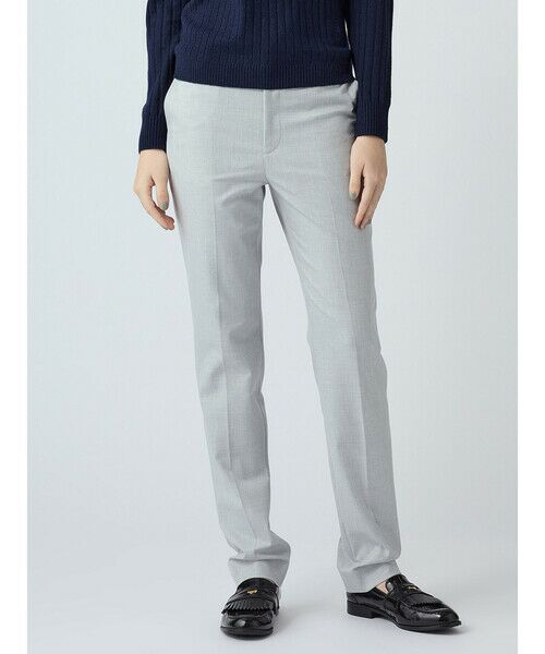 Aquascutum / アクアスキュータム その他パンツ | ツイル テーパードパンツ（ｸﾞﾚｰ）