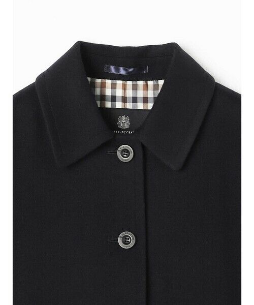 Aquascutum / アクアスキュータム その他アウター | Aラインステンカラーコート | 詳細6